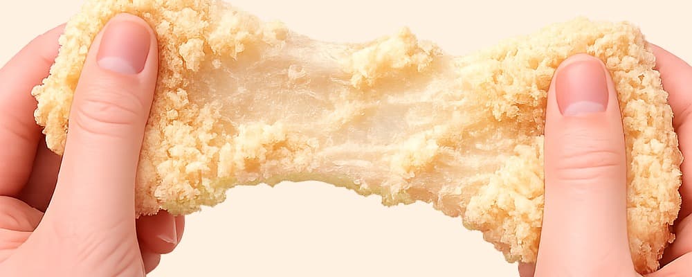 강릉 순두부 카스테라 인절미 클로즈업
